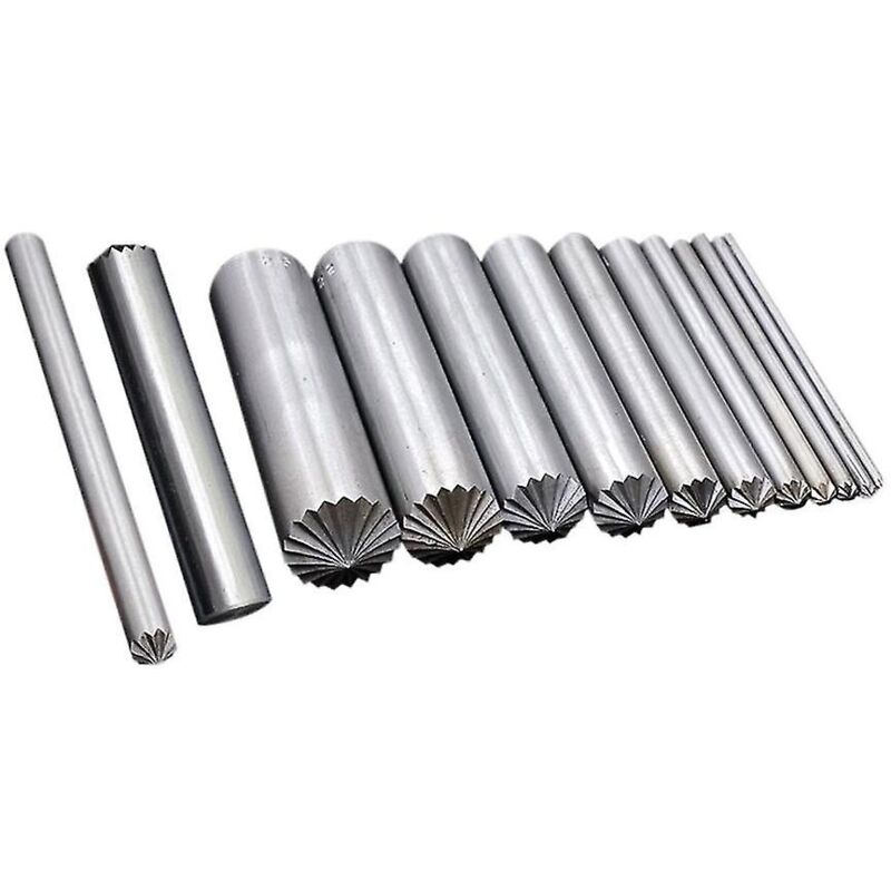 Lot de 13 poinçons à fleurs à faire soi-même, outils de poinçonnage pour trous de cuir, poinçons à fleurs, outil pour vêtements et accessoires