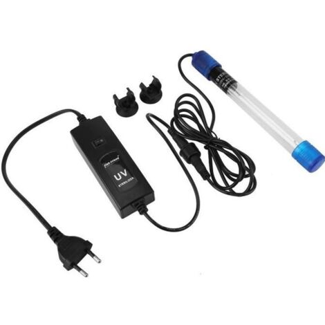 13W 220-240V Tube Lampe Bulb Stérilisateur UV pour Aquarium Bassin Piscine