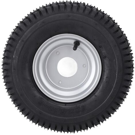 13x5.00-6 Radreifen mit Felge, Vakuumwanne, rutschfeste Traktionsverbesserung, Offroad für ATV, Quad, Gokart, Golfwagen, Fahrrad
