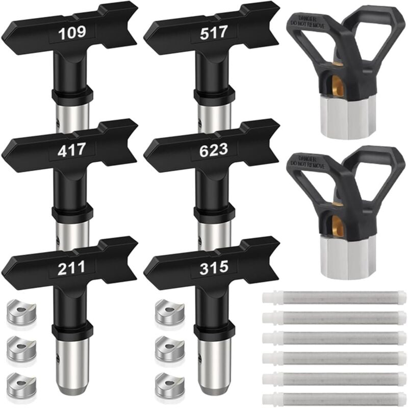 Image of 14 Airless-Farbspritzdüsen