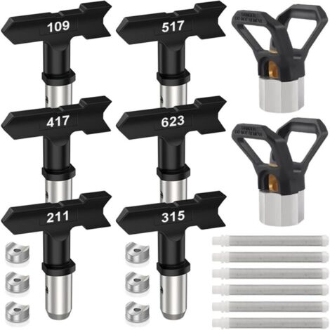 14 boquillas para pintura airless