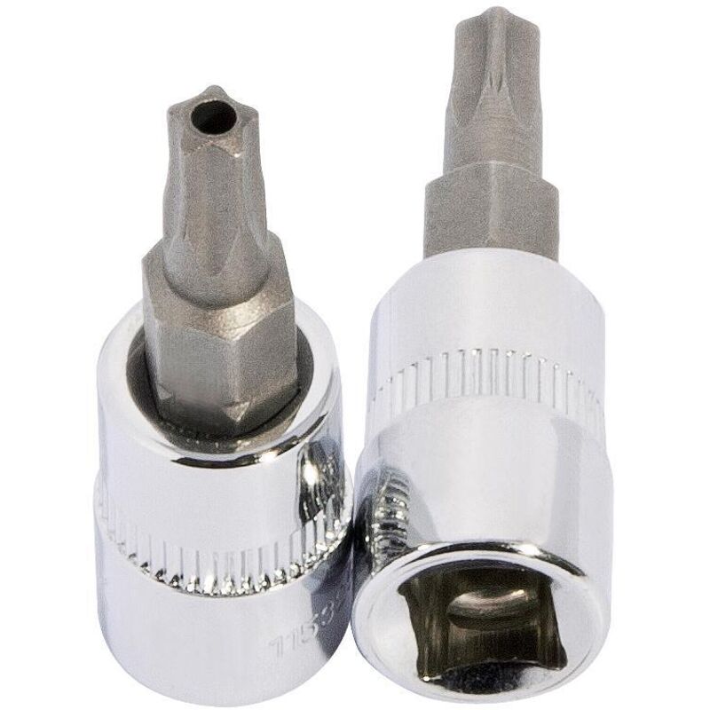 1/4' Chiave a bussola giravite Pentatorx Tamper res. , ts 8