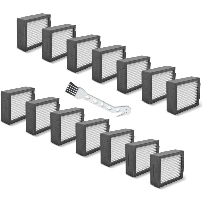 14 Filtros Compatibles con iRobot Roomba e & i Serie, e5 e6 e7, i1 i1+, i3 i3+, i4 i4+, i5 i5+, i6 i6+, i7 i7+, i8 i8+ Accesorios de Repuesto, 14