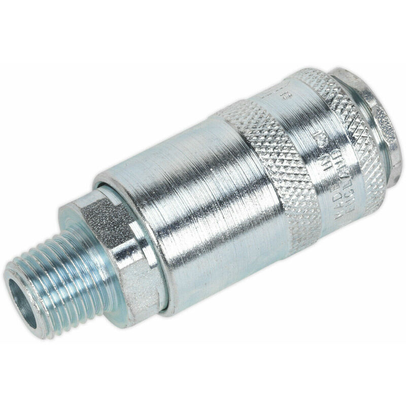 Loops - 1/4 Inch bspt Coupling Body - Male Thread - 100 psi Free Airflow Rate - Workshop