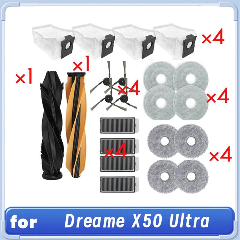 Image of 14 Pcs für X50 Ultra Kehren Roboter Reiniger Teile Ersatz