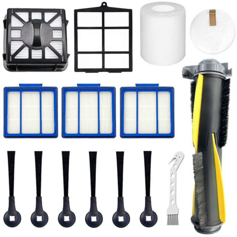 14 pezzi ricambio per IQ RV1001AE RV101 accessori base autopulente filtro feltro schiuma robot aspirapolvere