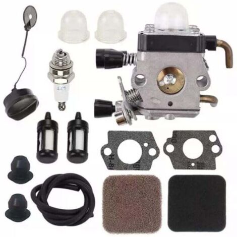 14-piece carburetor with fuel line for STIHL HS75 HS80 HS85 HL75 HL75K FH75 HT70 HT75 KM80 KM85 KM85R SP80 SP85 FC75 FC85 Hedge trimmer/Trimmer