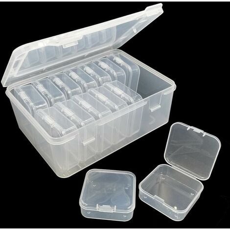 10pcs Fridge Freezer Storage Container Food Classification Grids