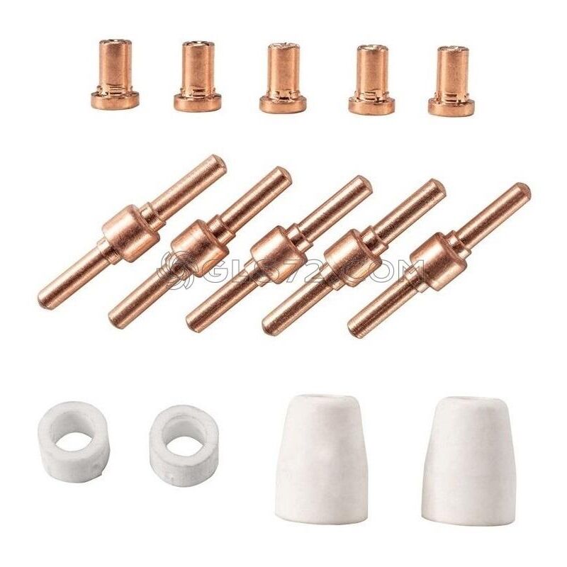 

14 PZ. ACCESORIOS BOQUILLAS ELECTRODOS PARA CORTADOR DE PLASMA PLC40 - Scheppach