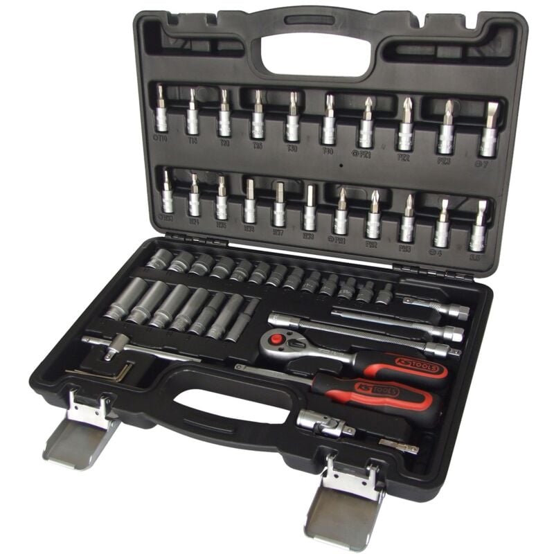Image of Kstools - ks Tools 1/4 Steckschlüssel-Satz, 53-tlg