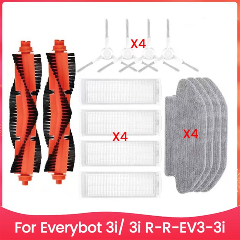 Image of 14 stücke für Everybot 3i/3i RR-EV3-3i Staubsauger Ersatzteile