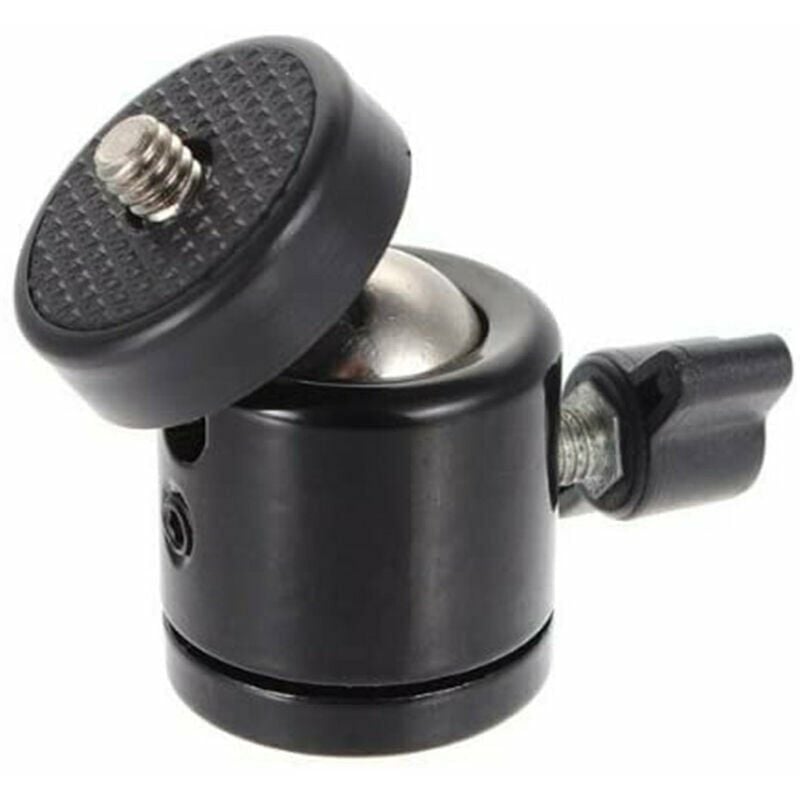 1/4 Swivel Mini Ball Head Screw Tripod Mount for dslr Camera Light Mount | 07068460356962