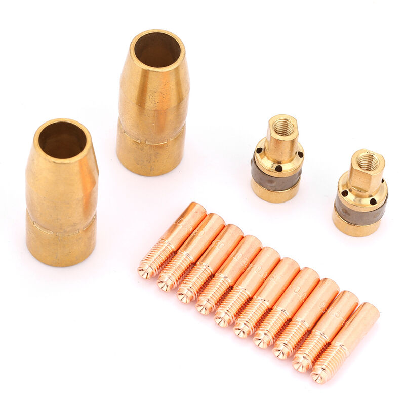 Image of 14-teiliges Schweißdüsen-Set, Schweißzubehör, MIG-Schweißzubehör.