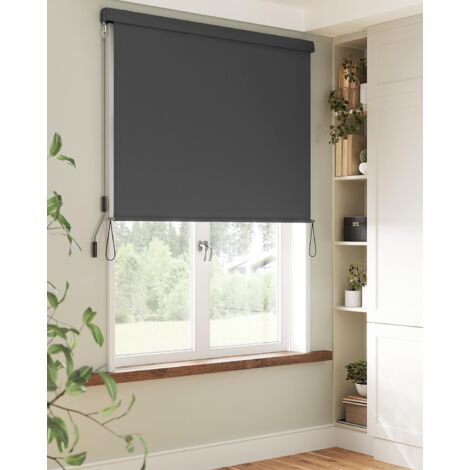 1.4 x 2.5m Senkrechtmarkise für Balkon, Terrasse, Vertikalmarkise für