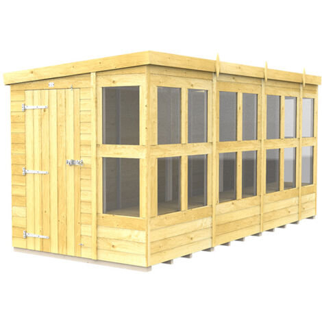 14 x 6  Pent Potting Shed