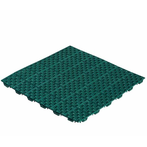 14 x PAVIMENTO DE PP CM.56X56 DRENANTE VERDE