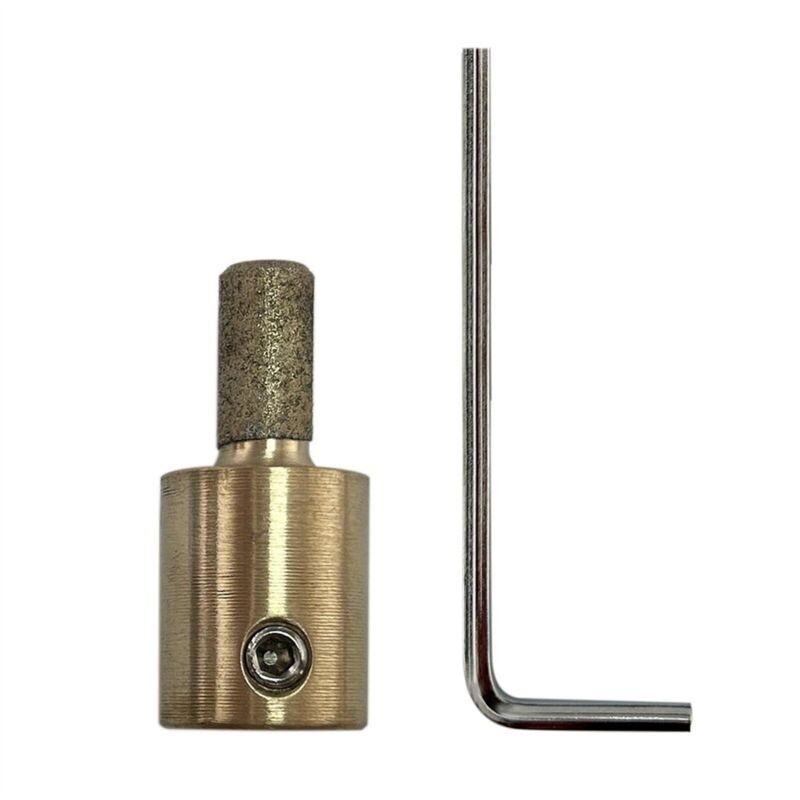 Image of 1/4 Zoll Diamanten Schleifen Bit gebeizt Keramik Glas Schleif Werkzeug Messing Core liefert