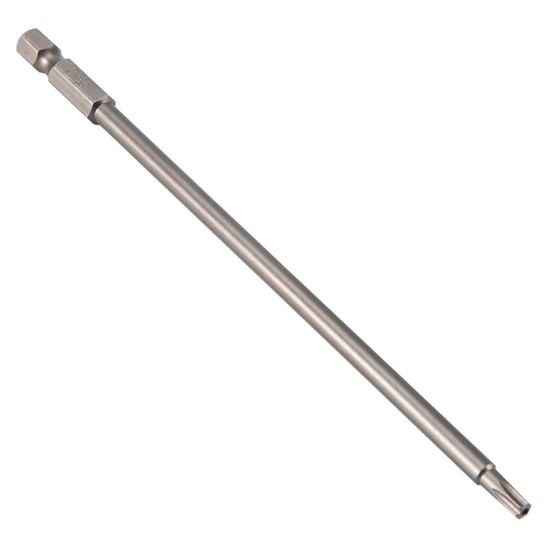 Image of 1/4-Zoll-Schaft T20 Magnetischer Torx-Sicherheitsschraubendreher-Bit 150 mm lang