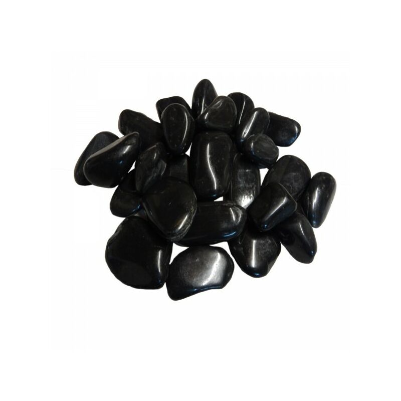 Aquagart - 140 kg galets polis, gravier brillant, galets de rivière, cailloux, cailloux de jardin, gravier décoratif 1028056233