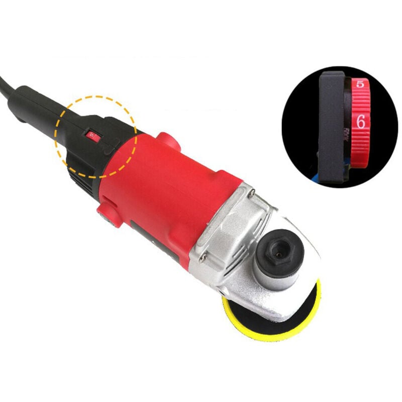 Image of 1400W Nass-Steinschleifer Schleifmaschine Naßpolierer Diamant Auflage Satz Schleifpad Zubehör