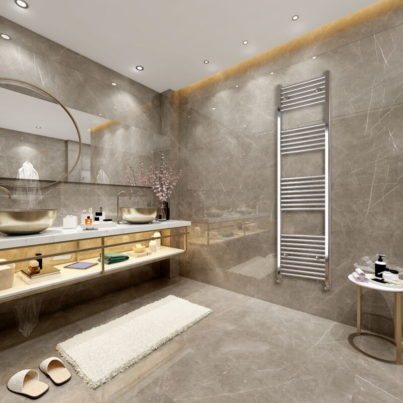 Image of Sky Bathroom - 1Acezanble 800x400mm(HxW) Chrome&hellip;