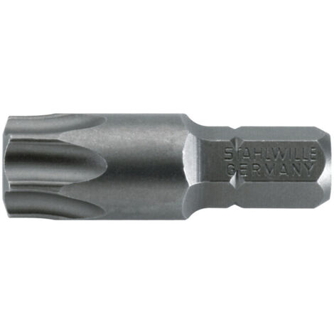 1407-14211430-1435 Stahlwille-Embouts tournevis Nr. 1435, T 55, TORX 11,2 in mm, Hexagonal C 8 mm