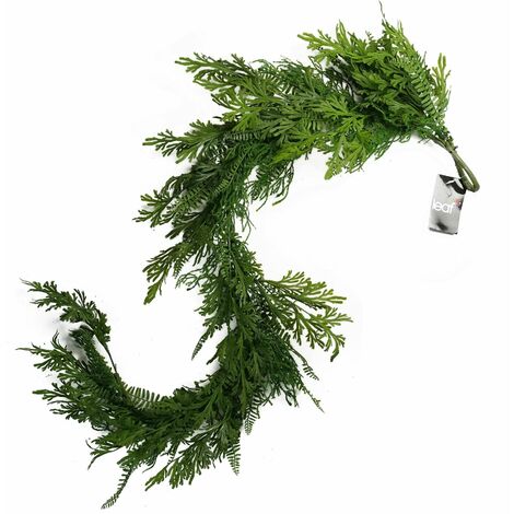 140cm Artificial Trailing Hanging Fern Garland Plant Realistic
