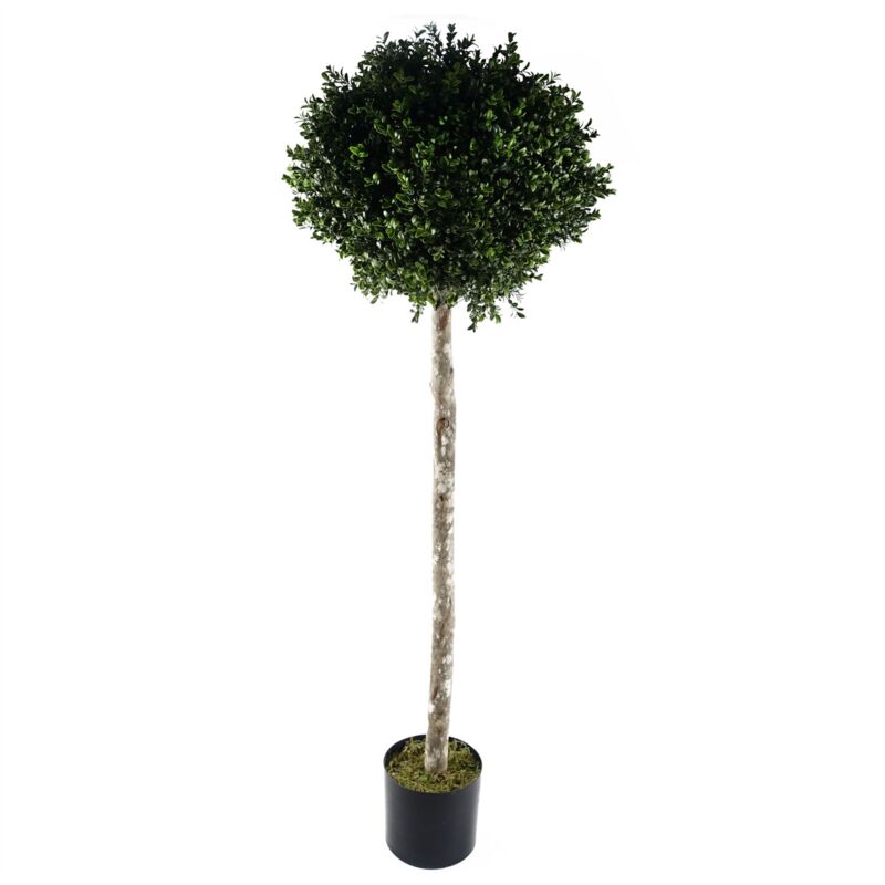 Leaf - 140cm Buxus Ball Artificial Tree uv Resistant Outdoor Topiary