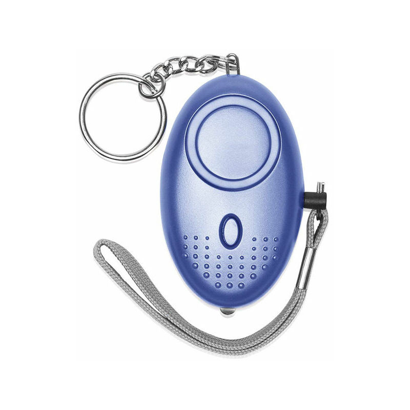 140db Pocket Alarm Female Personal Alarm Keychain (blue)