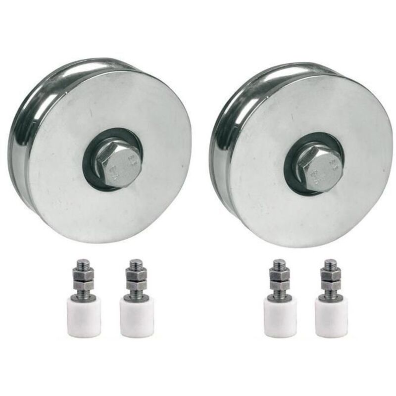 140mm R-groove wheel with 2 BB