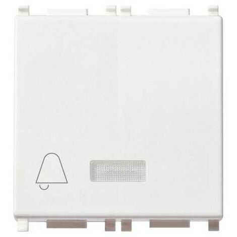 14183 Pulsante Set/Reset Bianco Plana