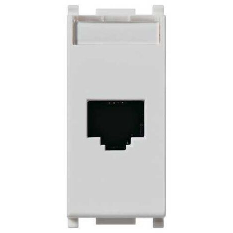 14338.8.Sl Presa Rj45 Netsafe Cat5E Utp Silver Plana