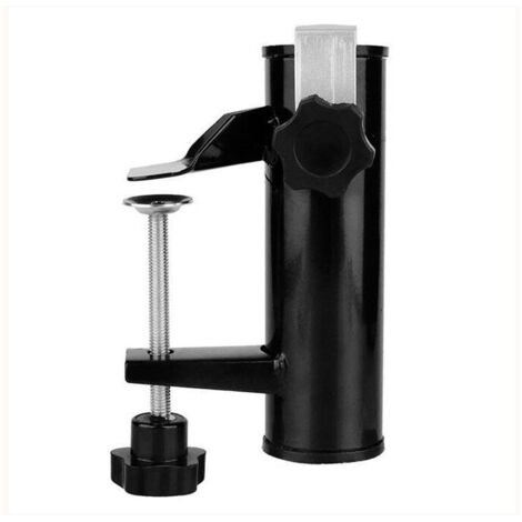 14×3.8×3.8cm Porte Parasol Balcon, Pied De Parasol Plage, Support Parasol Balcon pour Balustrade, Support Parasol Metal, Accroche