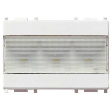 14384 Lampada Emergenza Led 3M 120-230V Bianco Plana