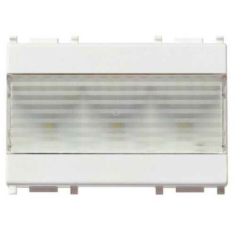 14384 Lampe de secours LED 3M 120-230V Blanc plat
