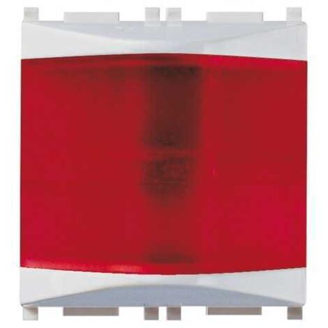 14387.R.Sl Espía Prismática Roja Plata Plana