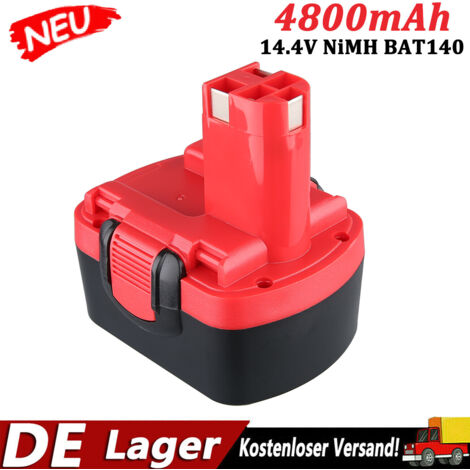 14,4V 4800mAh Ni-MH Ersatzbatterie für Bosch 14,4V Batterien 2607335275 2607335276 2607335533 2607335534 2607335465 2607335678 2607335678 35685 2607335711 BAT038 BAT040 BAT041 BAT140 BAT159