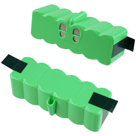 14.4V Aspirateur Batterie pour iRobot Roomba 500 510 520 530 532 535 540 545 550 552 555 560 562 570 580 585 600 610 620 630 650 660 700 760 770 780 790 800 870 880 14.4V 6800mAh Li-ion,2pcs