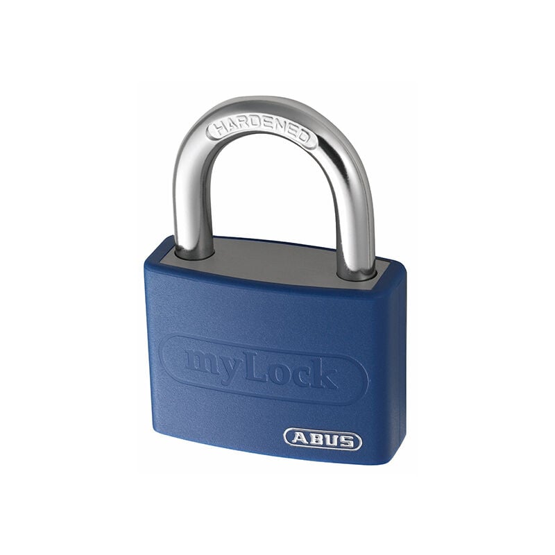 50008 T65AL/40mm My Lock Aluminium Padlock Blue ABU65AL40BLU - Abus