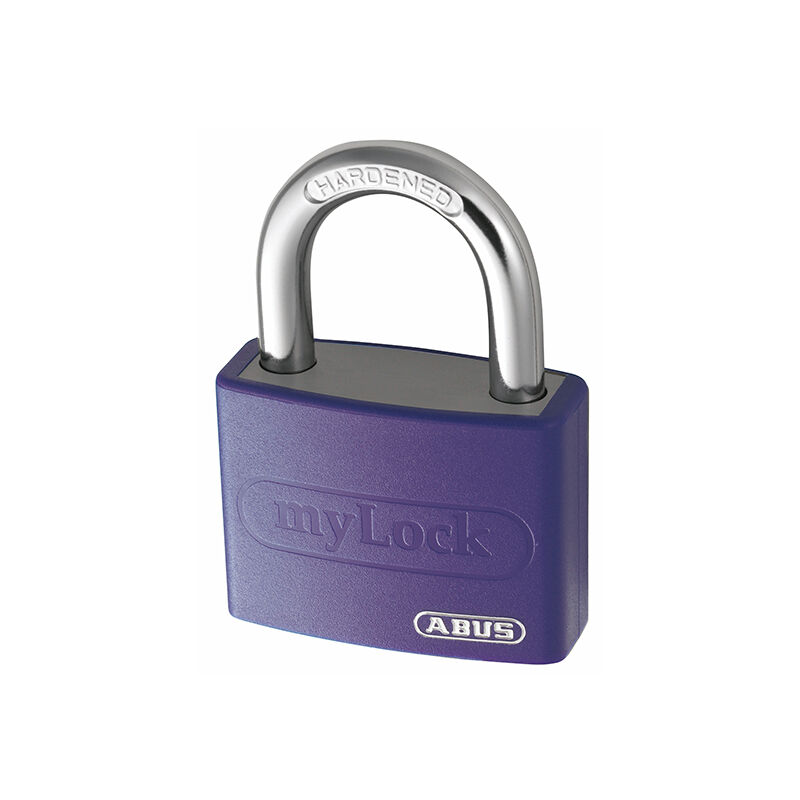 50023 T65AL/40mm My Lock Aluminium Padlock Violet ABU65AL40VIO - Abus