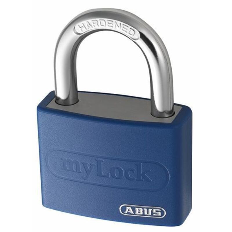 Abus - 50008 T65AL/40mm My Lock Aluminium Padlock Blue ABU65AL40BLU