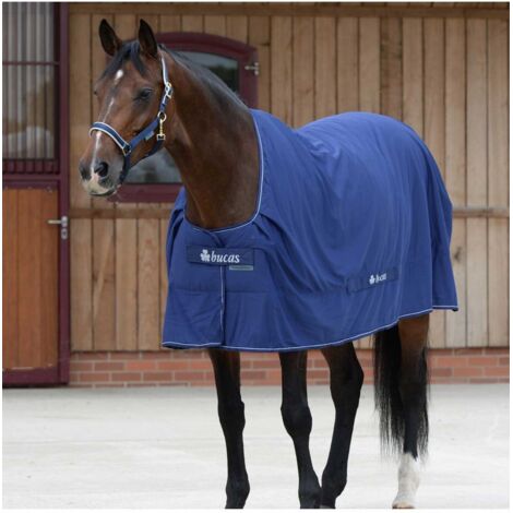 145 cm, Blu: Coperta  bucas shamrock power con fodera Stay-dry e antibatterica