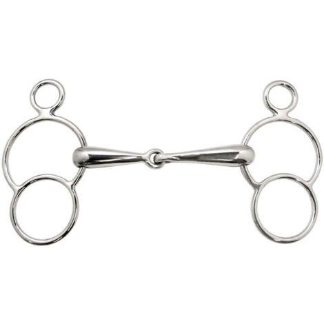 14,5 cm: Filetto pessoa snodato con anelli 20 mm