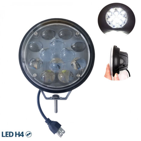 14.5 см ЛЕД LED 5D 36W Универсален прожектор фар лампа халоген с къси / дълги светлини за мотоциклет автомобил офроуд бу