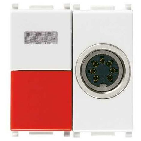14502 Bouton d'appel Call-Way+Prise DIN B Plana
