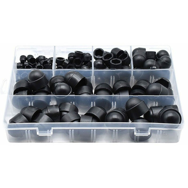 145PCS PE Bolt Copre Vite Tappo Dado Assortimento