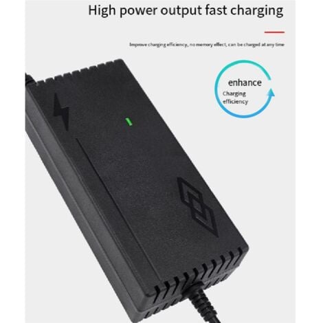 14.6V 10A LiFePO4 Battery Charger for 12.8V 4S Scooter Car Solar Energy Storage with Fan DC 5.5X2.5mm US Plug