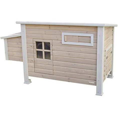 146x74x85 cm pollaio in legno
