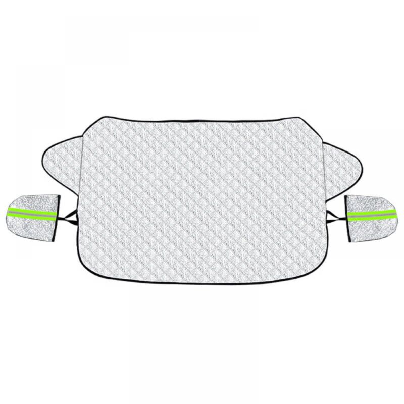 147x100cm) Couverture Pare Brise Voiture Protection Pare Brise Hiver Protege Pare Brise Magnétique Universelle Couverture Repliable pour Bache