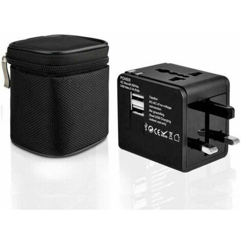 148 Enchufe de conversión multipaís - Adaptador de enchufe de viaje